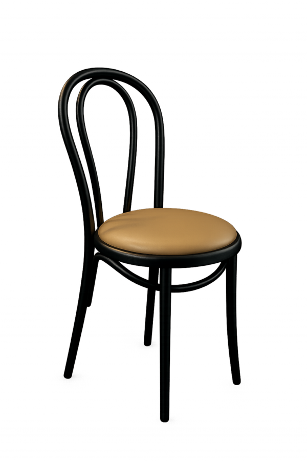 Café stoel - oud bruin