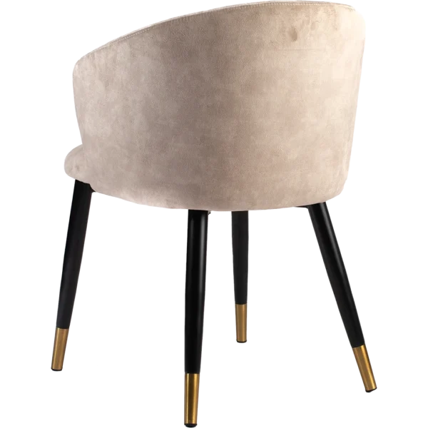 Stoel Anna Velvet Light Brown - Afbeelding 8