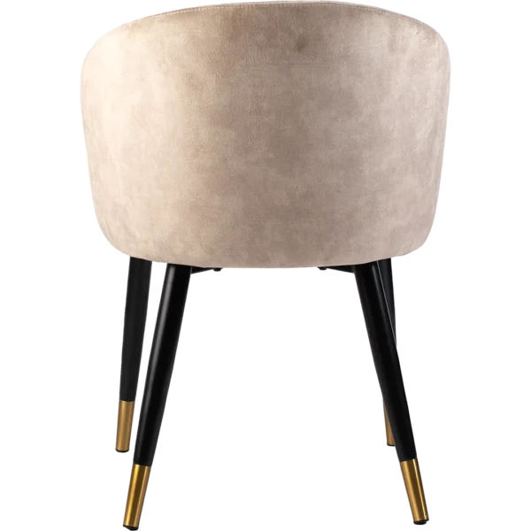 Stoel Anna Velvet Light Brown - Afbeelding 7