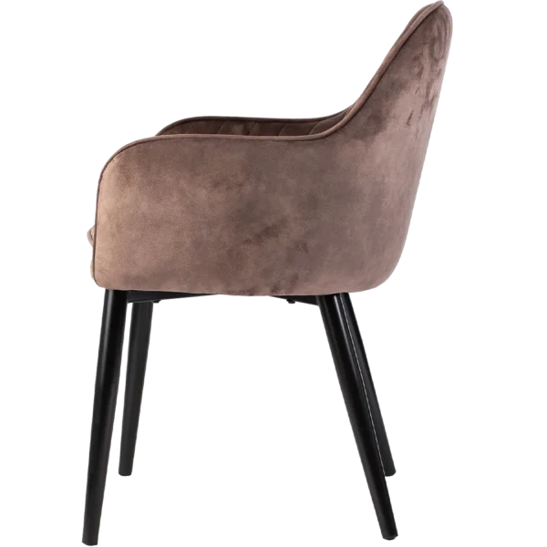 Stoel Bryan Velvet Light Brown - Afbeelding 8