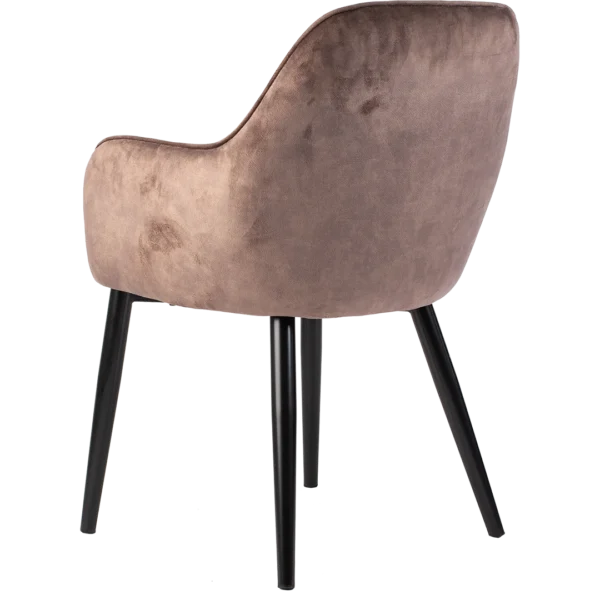 Stoel Bryan Velvet Light Brown - Afbeelding 7