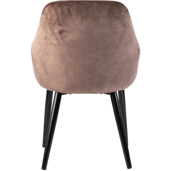 Stoel Bryan Velvet Light Brown - Afbeelding 6