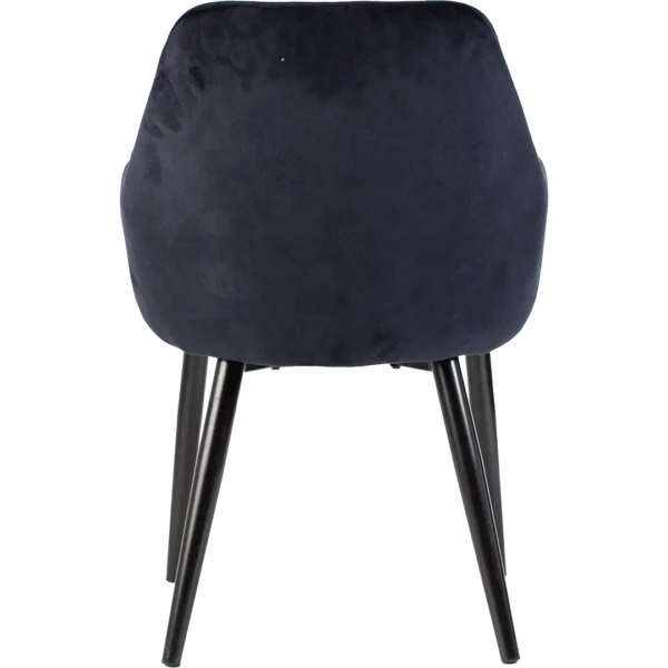 Stoel Bryan Velvet Black - Afbeelding 6