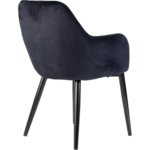 Stoel Bryan Velvet Black - Afbeelding 5