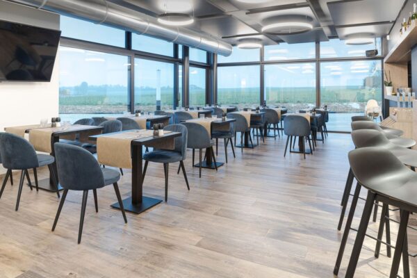 Horeca stoel Emilio velvet stof