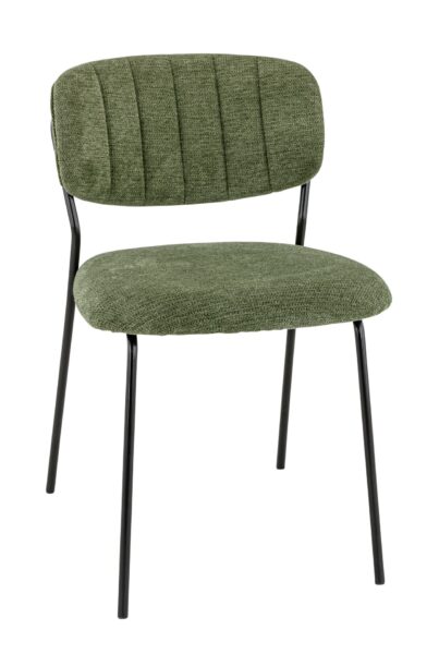 Stoel Simon bekleding groen